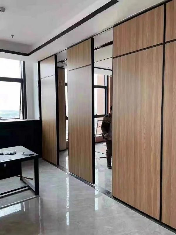 濰坊酒店活動(dòng)隔斷墻飯店包廂，移動(dòng)折疊推拉隔斷