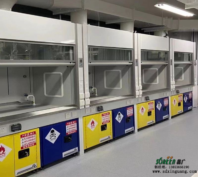 青島通風柜廠家 全鋼通風櫥 落地式通風柜供應